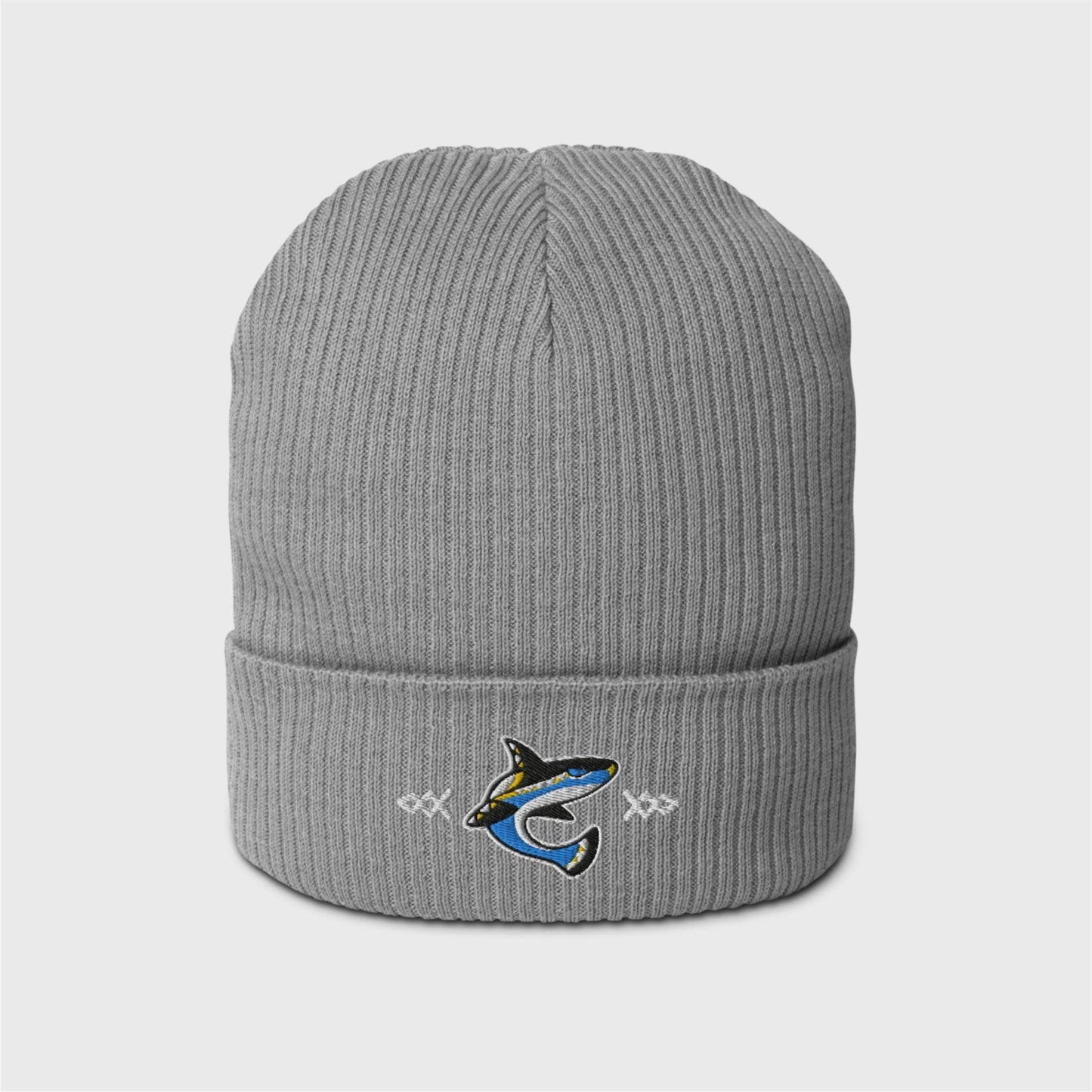 Mualani's Sharky Organic Beanie - Mini Tigress Studio