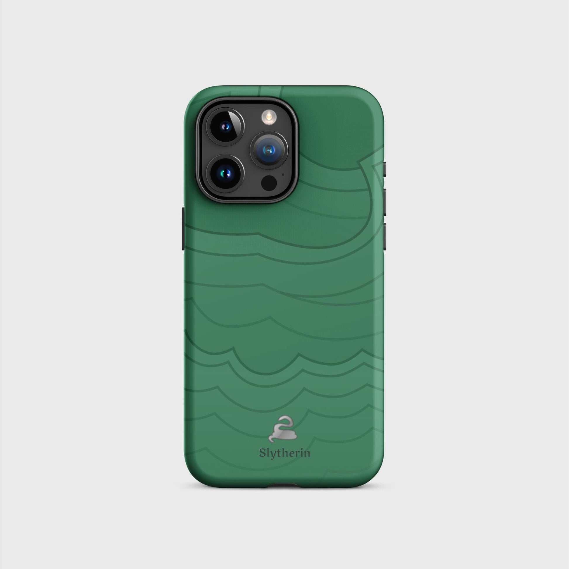 Hogwarts Houses: Slytherin Phone Case - Mini Tigress Studio