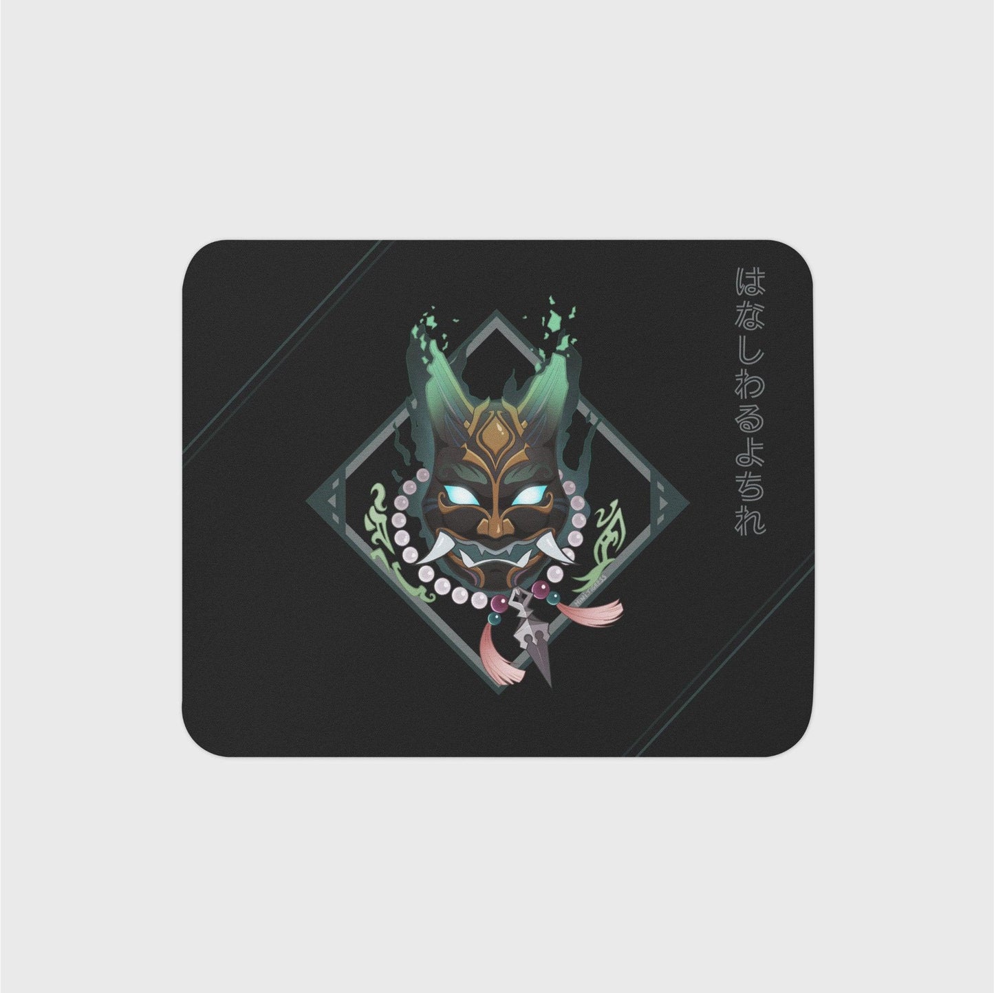 GI Vigilant Yaksha - Xiao Mouse Pad - Mini Tigress Studio