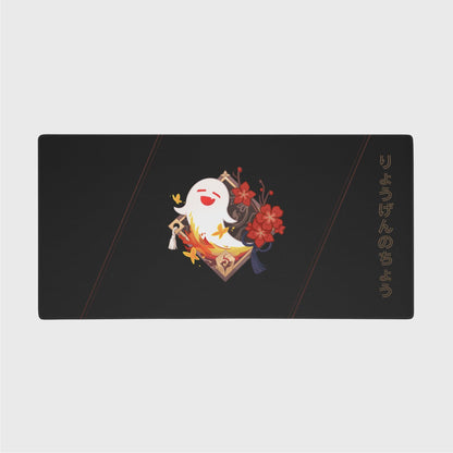 GI Fragrance in Thaw - Hu Tao Desk Mat - Mini Tigress Studio