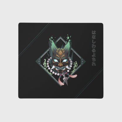 GI Vigilant Yaksha - Xiao Large Mouse Pad - Mini Tigress Studio