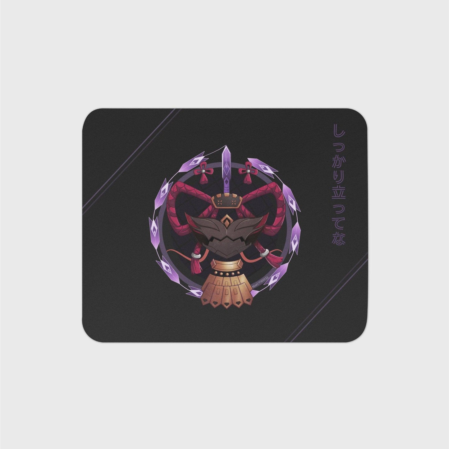 GI Mender of Tribulations - Kuki Mouse Pad - Mini Tigress Studio