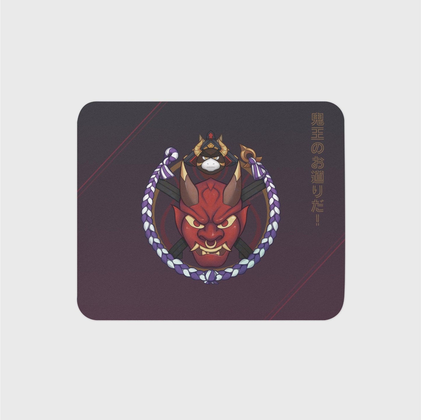 GI Hanamizaka Heroics - Itto Mouse Pad - Mini Tigress Studio