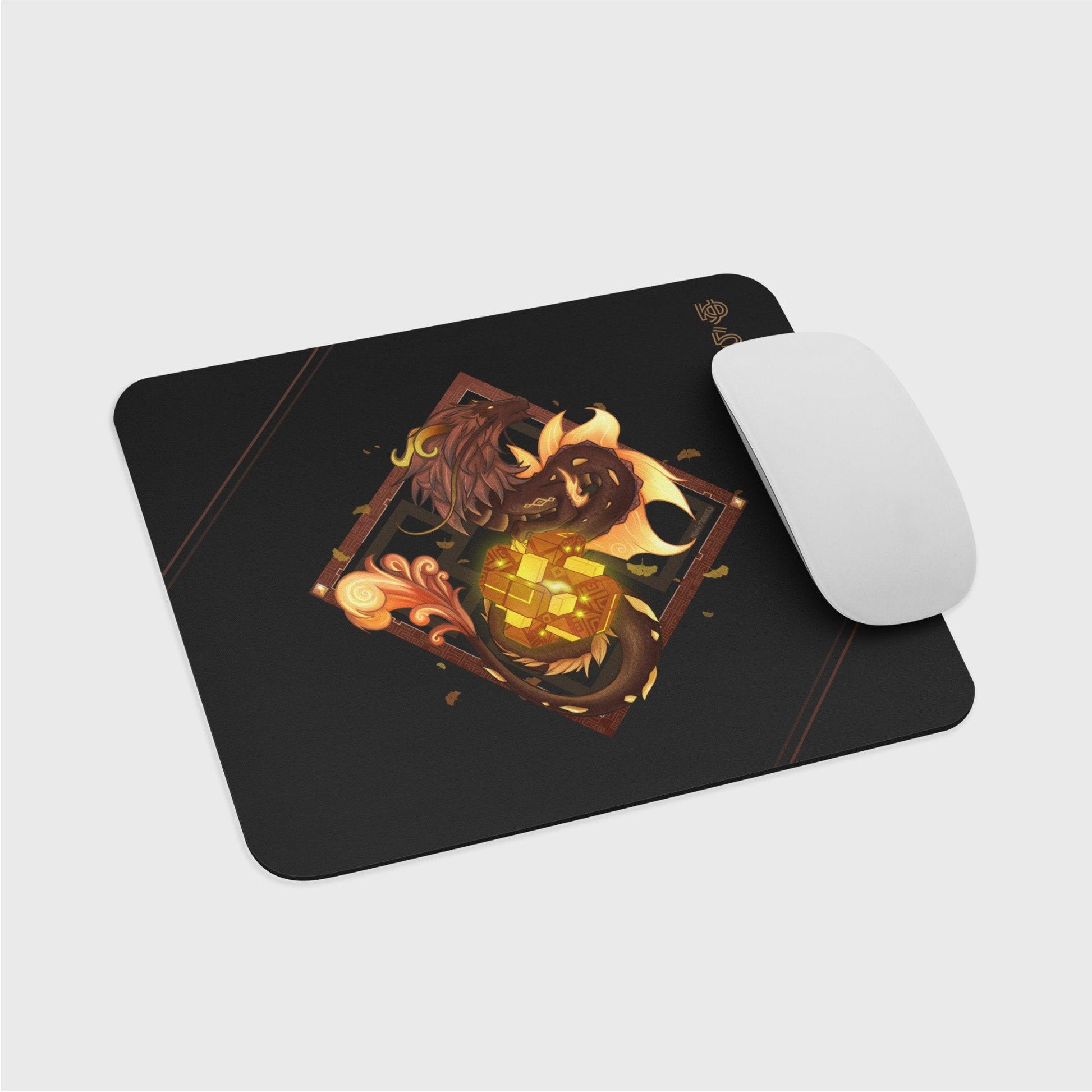 GI Vago Mundo - Zhongli Mouse Pad - Mini Tigress Studio