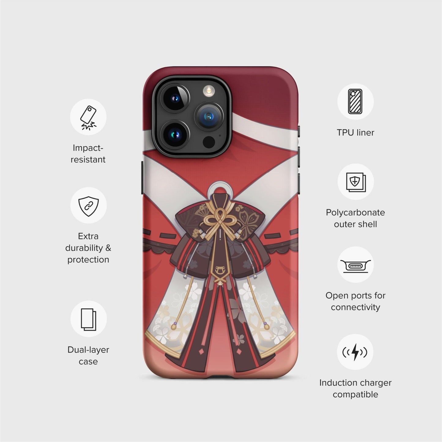 Bow Series: Yae - Phone Case - Mini Tigress Studio