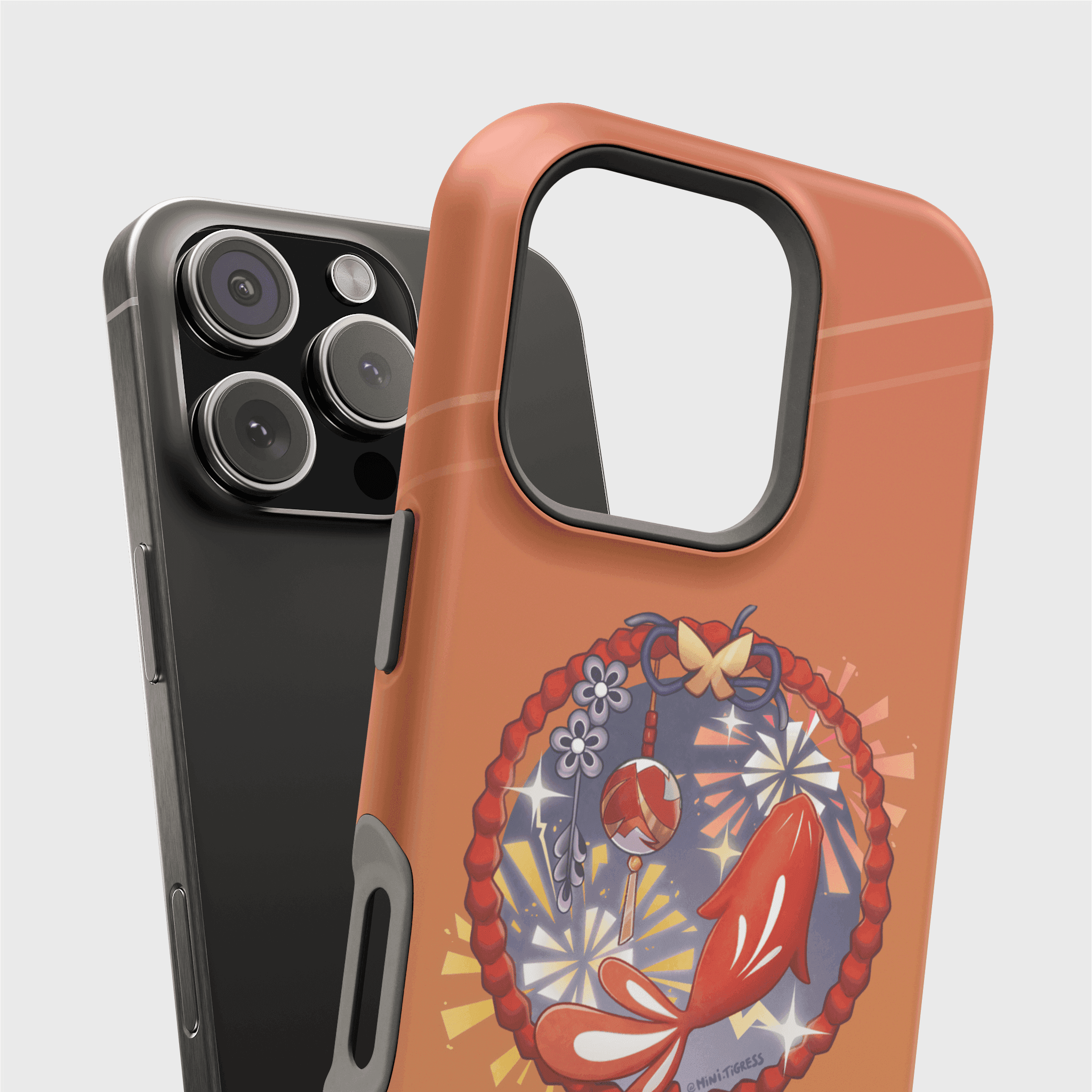 Yoimiya-Inspired MagSafe iPhone Case - Mini Tigress Studio